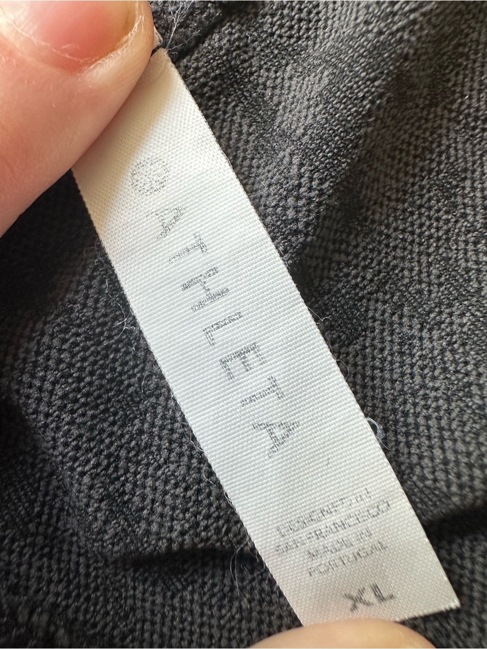 Athleta‎  Black Gray Tank Top XL - Picture 3 of 7